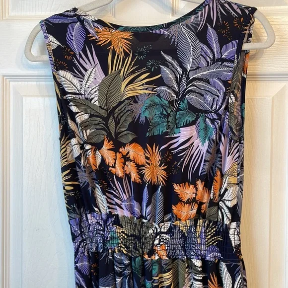 FLORAL PRINT MAXI DRESS - Picture 4 of 6